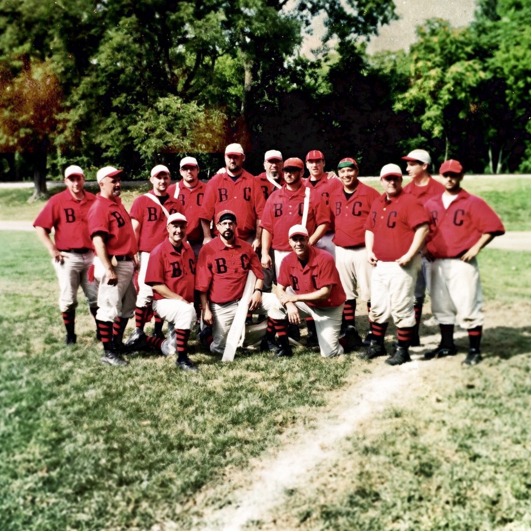Bay City vintage baseball team photo